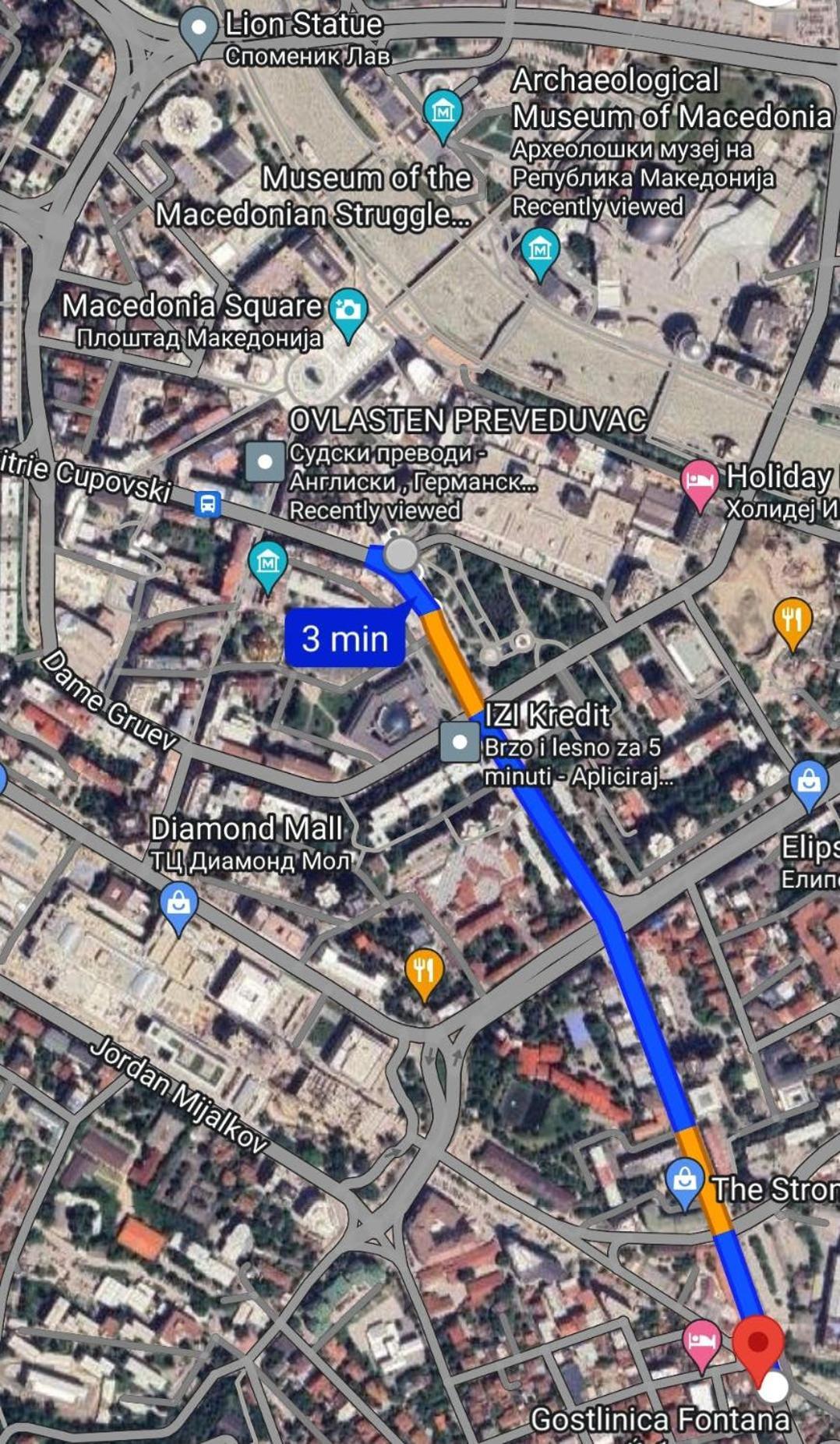 Luxury Apartment Iva VI Skopje Zewnętrze zdjęcie
